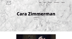 Desktop Screenshot of carazimmerman.com